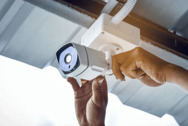 فني تصليح كاميرات مراقبة